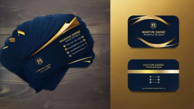 I will design a luxury, modern business card with fast delivery