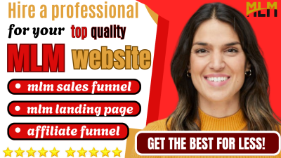 I Will Build a High Converting MLM Sales Funnel That Grows Your Downlines Fast