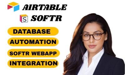 I will setup Airtable Database, Airtable Interface, Client Portal, Softr Webapp