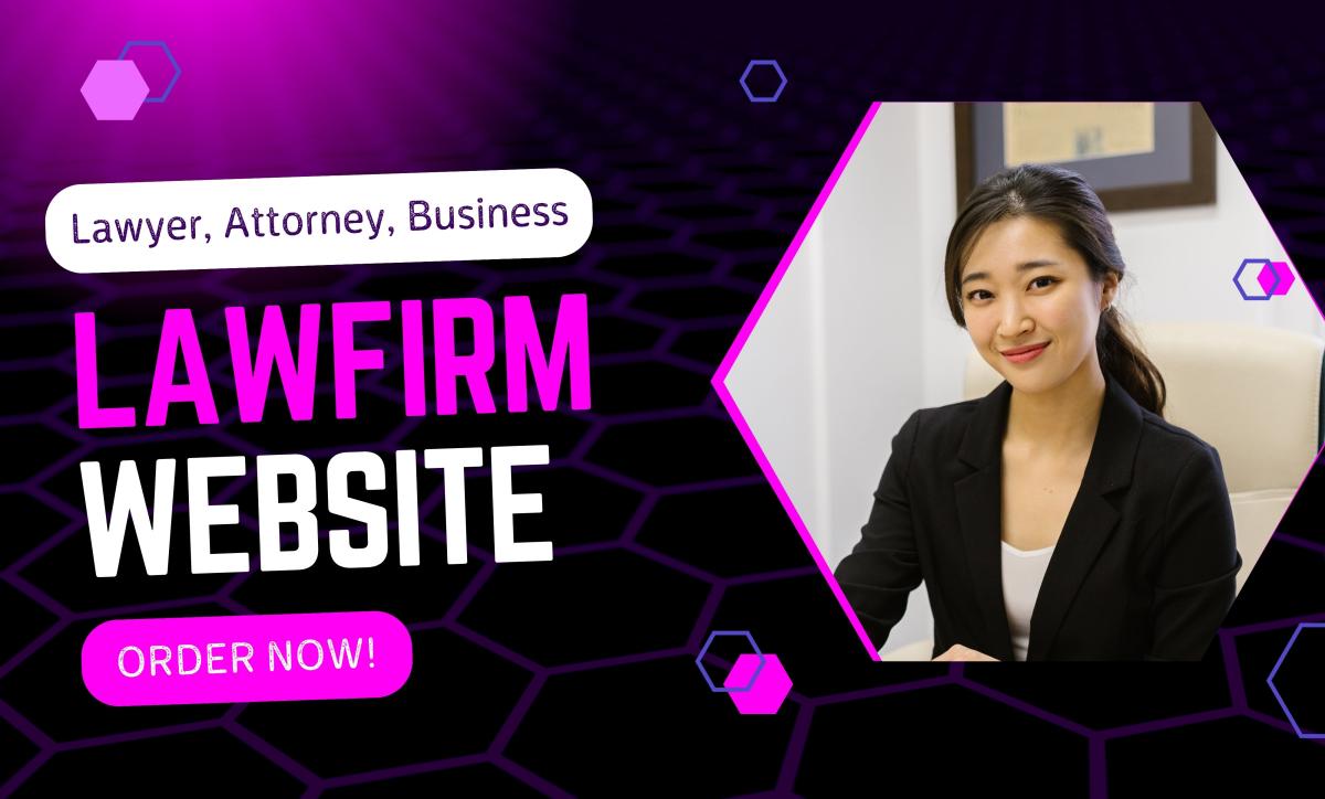 Create a Legal Website for Attorneys, Law Firms, Lawyers, and Business Websites