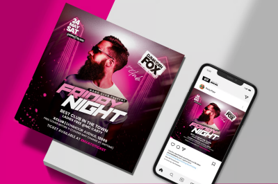 I will design amazing birthday event flyer, nightclub, comedy night party event poster