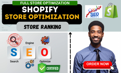 I Will Do On Page SEO, Shopify Speed Optimization, Keyword Research & Complete Store Audit