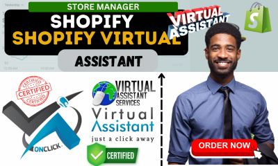 I will be your Amazon FBA, Shopify Virtual Assistant for Product Research and Store Management