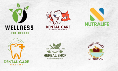 I Will Do Health Supplements Nutrition Wellness Logo Design