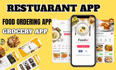 Design Restaurant App, Online Ordering, Grocery App, Delivery App, Food Delivery App