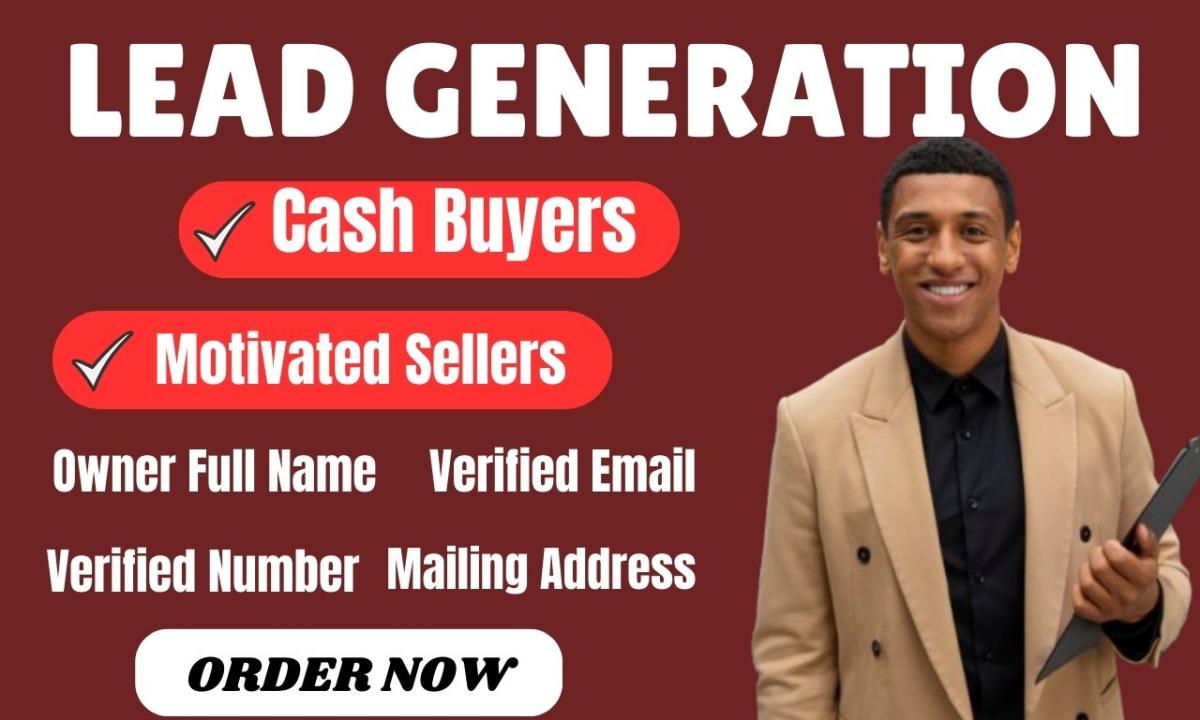 Do Real Estate for Motivated Sellers, Cash Buyers, Active Skip Tracy Lead Generation