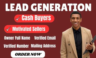 Do Real Estate for Motivated Sellers, Cash Buyers, Active Skip Tracy Lead Generation