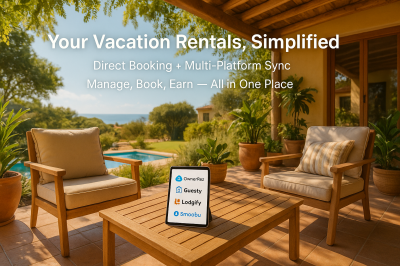 I will build a direct booking vacation rental website for OwnerRez, Guesty, Lodgify, Smoobu
