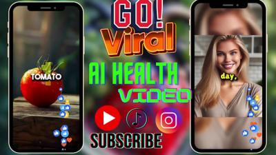 I Will Create AI Health Video, AI Health Supplement Video, and Fitness Product Video