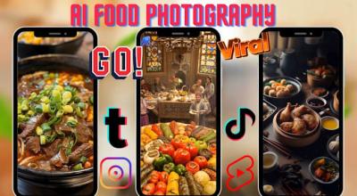I will create food photography AI food AI art product animation food animation AI image