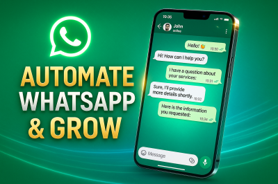 I will build WhatsApp automation, n8n, Meta, 360dialog, Gupshub, and custom chatbot flows