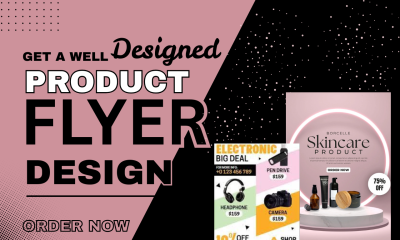 I Will Design One Sheet, Business, Marketing, and Product Flyer