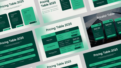 I will design stunning price lists, sell sheets, business catalogs, edit pricing tables