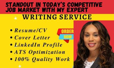 I will write resume for sales, SVP, accounting, finance, investment, CEO, CTO, CXO