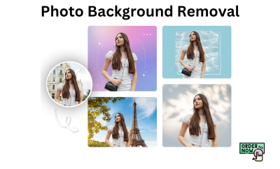 I will professional background removal with custom design