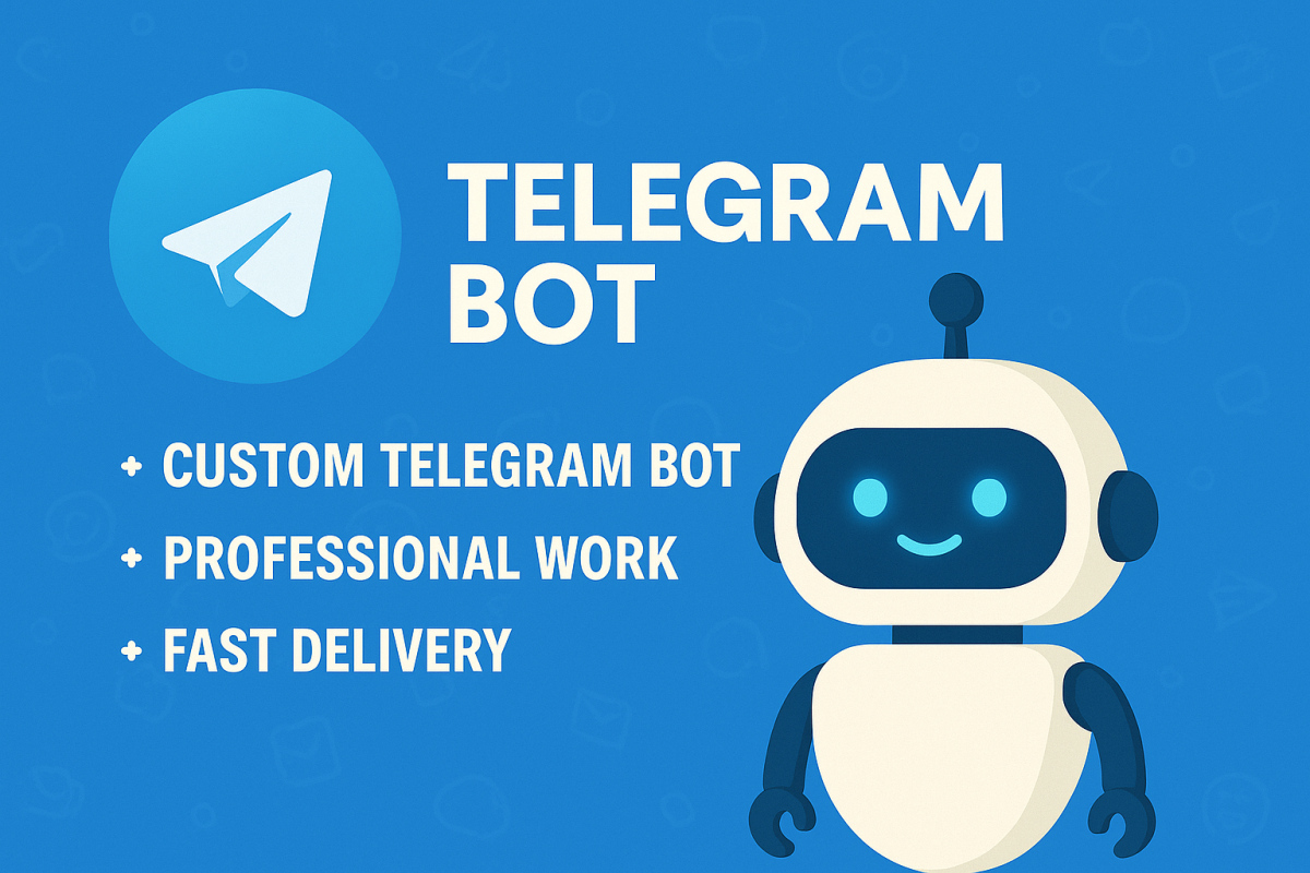 I will develop a custom Telegram bot or chatbot using Python