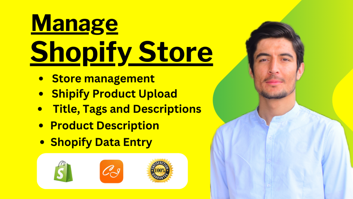 Be Your Monthly Shopify Virtual Assistant