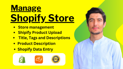 Be Your Monthly Shopify Virtual Assistant