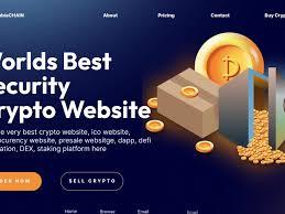 I will create crypto meme coin website, crypto token website, crypto presale website