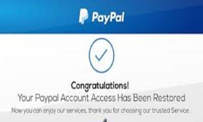 I will appeal to restore your PayPal limitation, banned account permanently limitation