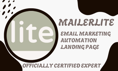 I Will Do MailerLite Email Marketing Automation & Landing Page Setup