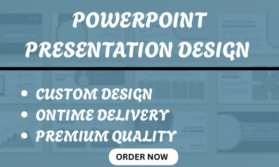 I will do quick PowerPoint presentation and investor pitch deck design