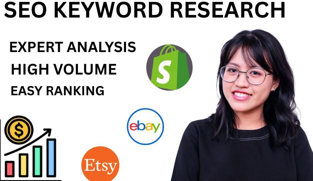 I will provide SEO targeted keyword research for your website