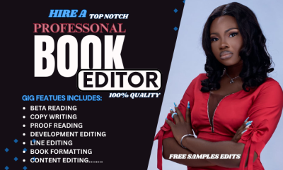 I will proofread, copy edit, romance, fantasy, YA fiction novel, developmental book editor
