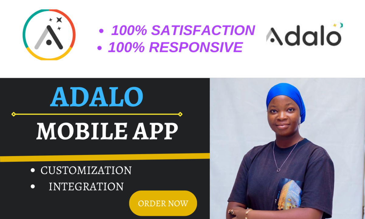 I Will Design and Develop a Custom Adalo Mobile App