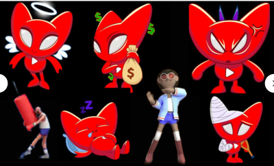 I will do 3D animated sticker, 2D sticker, GIF, emoji, Telegram crypto sticker pack, meme