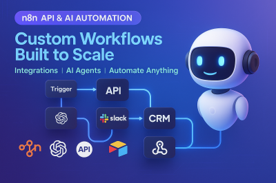 Build n8n API Integration Workflow | n8n Automation & AI Agent Development
