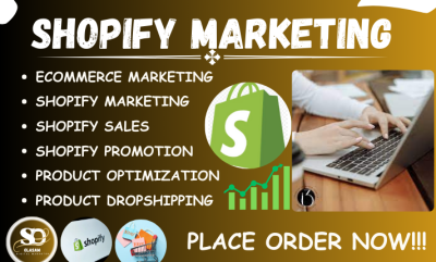 I will boost Shopify and Etsy sales with ecommerce marketing, SEO, high converting ads