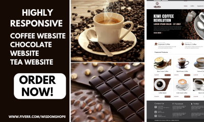 Coffee Store Coffee Website Chocolate Tea Shopify Tea Website Chocolate Store