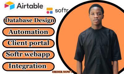 I will be Airtable Expert, Airtable Automation, Airtable Interfaces Design and Script