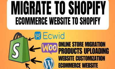 I will migrate WooCommerce to Shopify, migrate Wix, Etsy to Shopify, and website migration