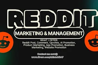 I will promote your ecommerce business, SaaS, and website with viral Reddit marketing