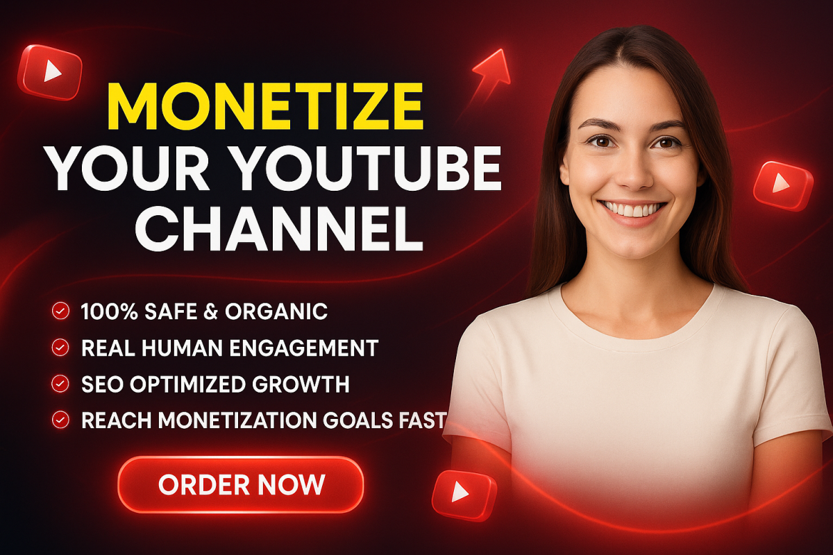 I will do organic YouTube channel video promotion SEO fix monetization views videos