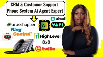 I will setup Zendesk, Zoho CRM, HubSpot, Gorgias, Intercom, AI Chatbot