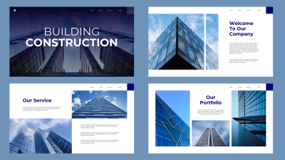 I will design a modern real estate redesign investor pitch deck powerpoint presentation