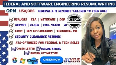 I Will Write Professional Resume WRITING, a ATS Resume, Cover Letter, and CV as a Recruiter