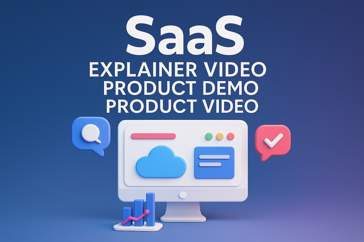 I will create SaaS explainer video, SaaS product demo, SaaS product video