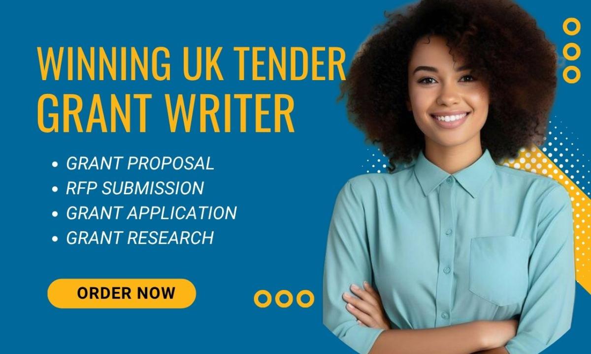I will write winning bid proposals for UK tenders, NHS, RFQ, and RFPs