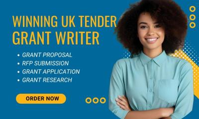 I will write winning bid proposals for UK tenders, NHS, RFQ, and RFPs