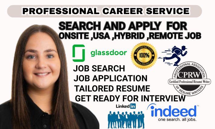I will professionally search and apply to remote jobs on your behalf