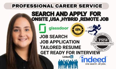 I will professionally search and apply to remote jobs on your behalf