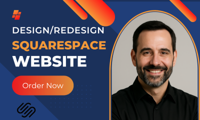 I Will Design or Redesign SEO Optimized Mobile Responsive Squarespace Website