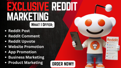 I will manage Reddit posts for Business AI App, E-commerce Product, SaaS, and Crypto Website
