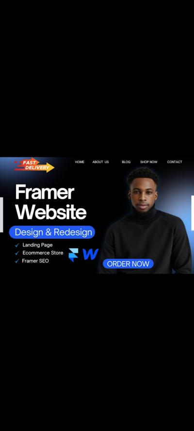 Framer Design | Figma to Framer | Framer Website & Landing Page | Framer CMS