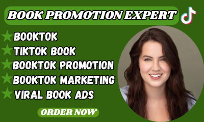 Create Viral BookTok & TikTok Book Promotion & Advertising for Your Book