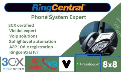 RingCentral IVR Twilio Aircall Gohighlevel Automation VAPI AI Agent Phone Setup